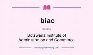 Botswana Institute of Administration and Commerce BIAC Online Application Form